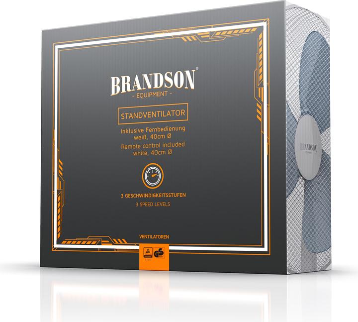 Actual product image Brandson Floor fan with 42cm Ø (44 dB)
