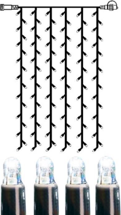 Actual product image Star Trading System LED Light Curtain Curtain 1x2m (1 m)