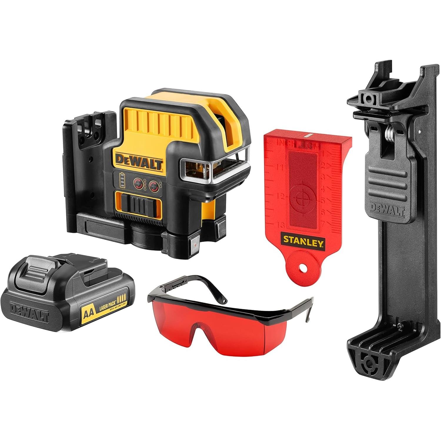 DeWalt, Laser lineare, Laser a linea a 2 punti rosso DCE0822D1R