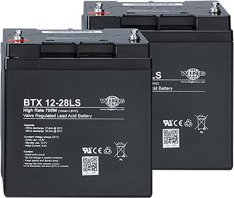 Productafbeelding Zumtobel nBox ACCU SET PB 2 p (24 V, 28 Ah)