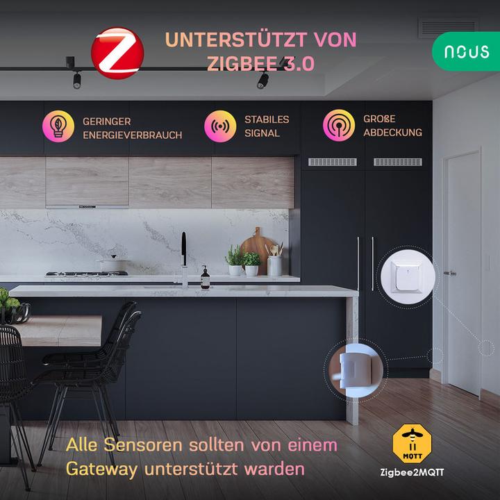 Immagine prodotto Nous Sensore di movimento PIR intelligente E2 ZigBee (8 m)