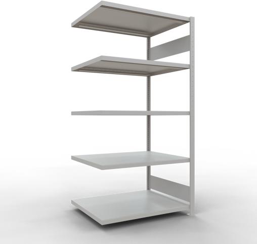 Actual product image Schulte Lagertechnik MULTIplus250 boltless add-on bay system with length bolts