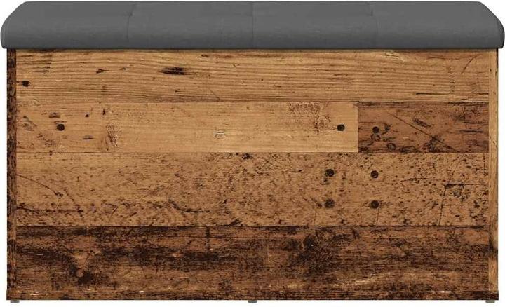Immagine prodotto VidaXL Panca con portaoggetti in legno recuperato 82x42x45 cm Panca per scarpe in legno (42 cm)