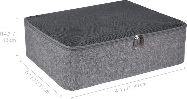 Produktbild Bigso TRAVEL Organizer L Grau (Packsystem)