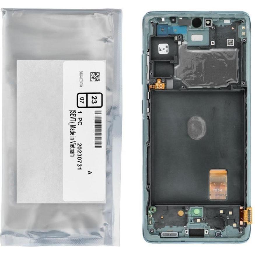 Samsung LCD display! ServicePack LCD Display S20 FE 4G/5G G780F/G781F GH82-24214D Green (Display), M