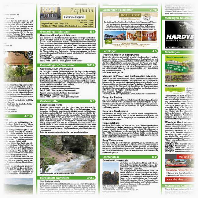 Immagine prodotto PublicPress Mappa ciclistica ed escursionistica Giura Svevo