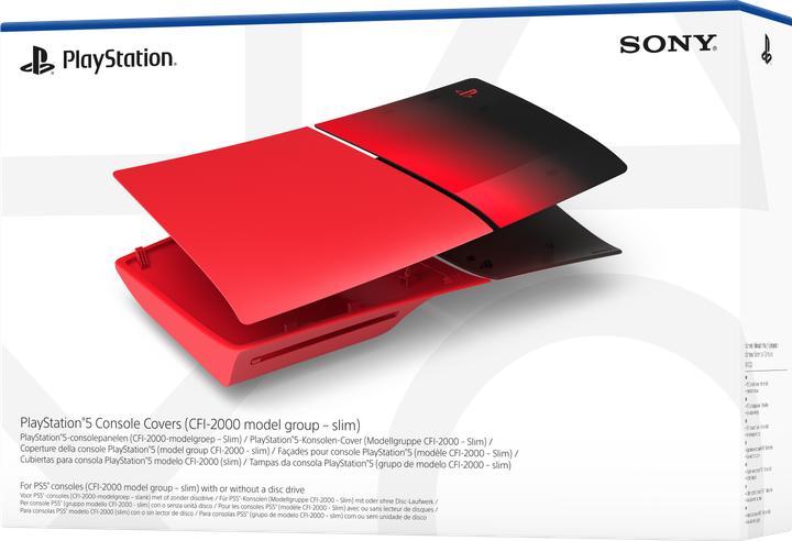 Image du produit Sony Coque de console PlayStation5 - Techno Red (PS5)