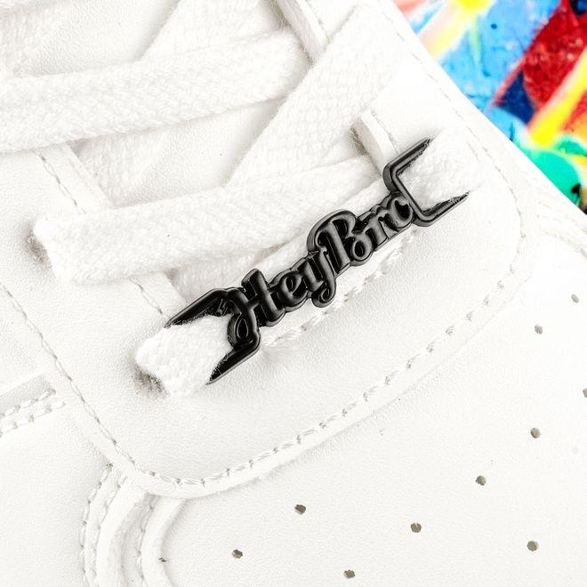 Actual product image LaceGodZ 1 Paar "Hey Bro" Schnürsenkel Clips (3.76 cm)