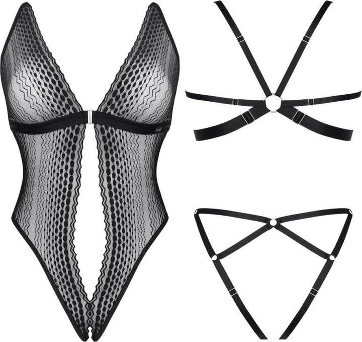 Produktbild Demoniq Body ouvert in schwarz (M)