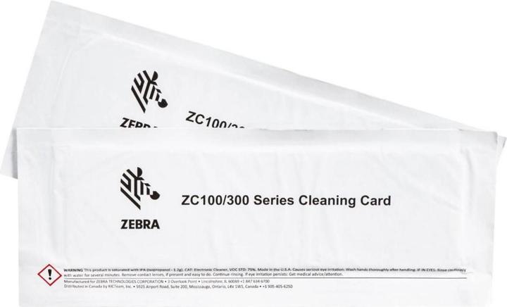 Produktbild Zebra Cleaning Card Kit (Improved)