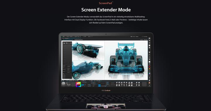 Produktbild ASUS ZenBook Pro 15 UX580GD-BN017T (15.60", Intel Core i7-8750H, 16 GB, 1000 GB, CH)