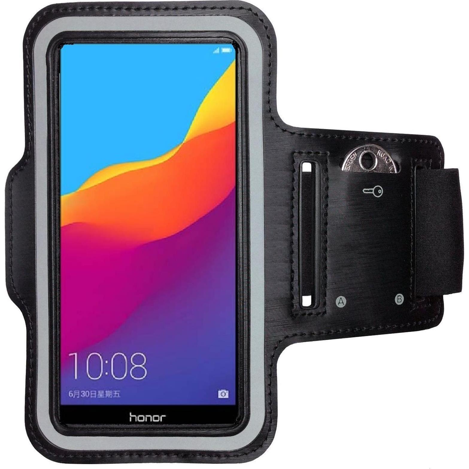 CoverKingz Sportarmband für Honor 7C, Smartphone Sportarmband, Schwarz