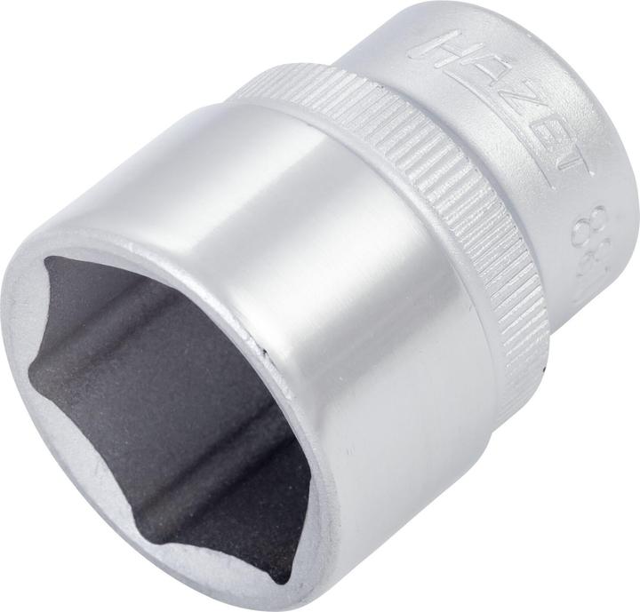 Actual product image HAZET Socket ∙ hexagon 880-20 ∙ Square, hollow 10 mm (3/8 inch) ∙ Outside hexagon traction profile … (20 mm)