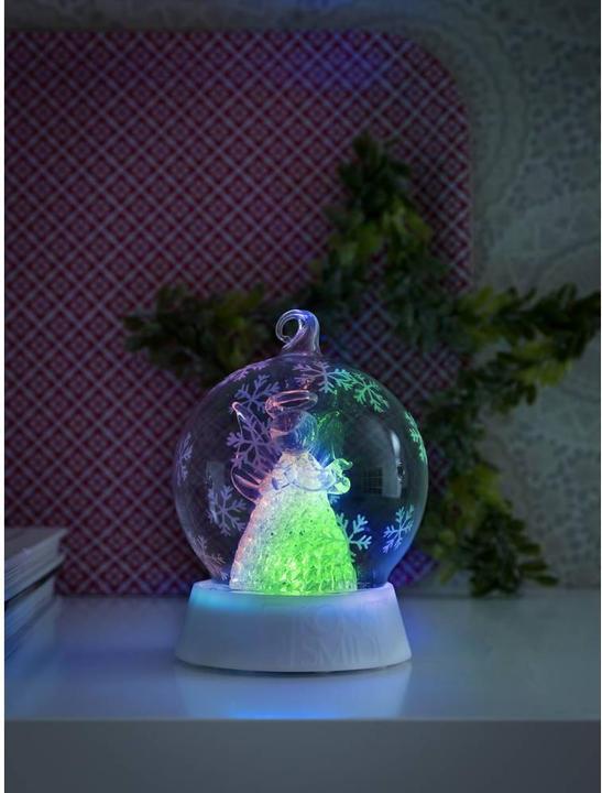 Actual product image Konstsmide Glass ball angel RGB LED 3409-0