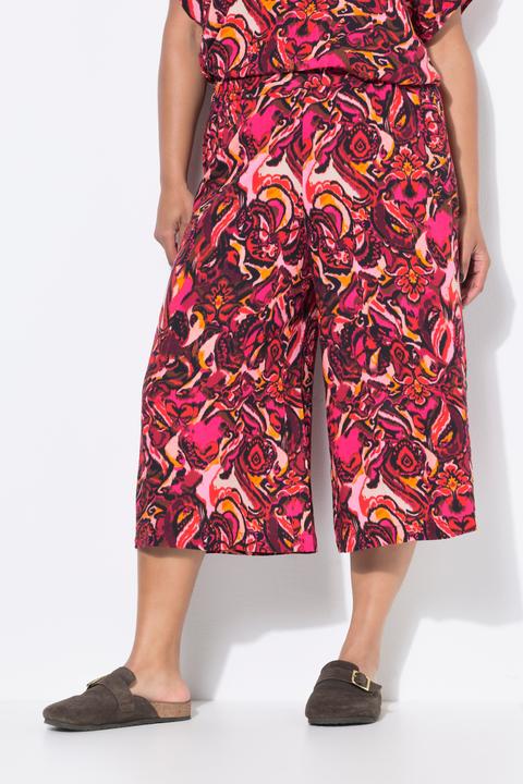 Actual product image Studio Untold Culotte, Wide Legs, Alloverdruck (44)