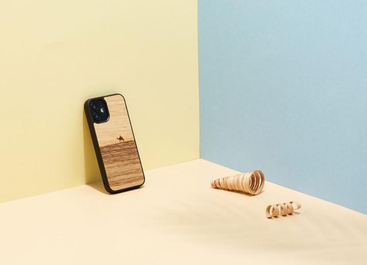 Immagine prodotto Man&Wood custodia per iPhone 12 mini terra nera (Apple iPhone 12 mini)