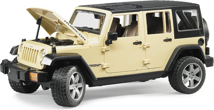 Actual product image Bruder Jeep Wrangler Unlimited Rubicon Professional Series