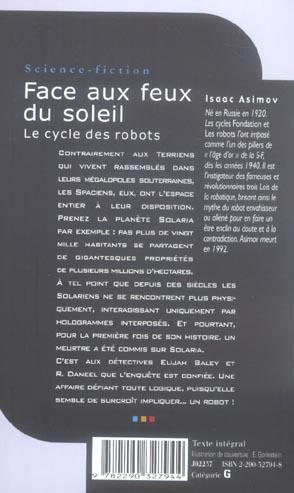 Actual product image Face aux feux du soleil (French, Asimov Isaac, 1976)