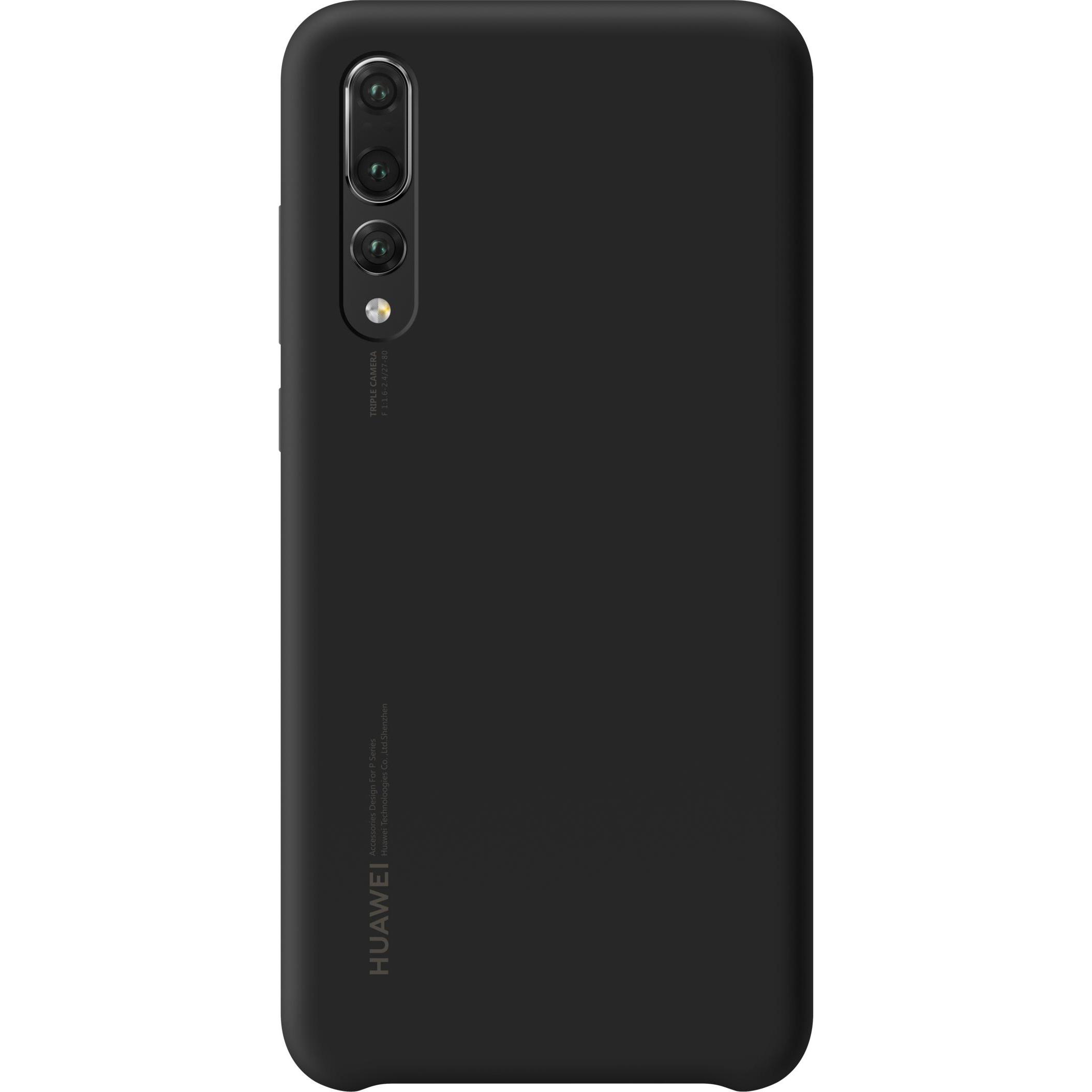 Huawei Silicon (Huawei P20 Pro), Smartphone Hülle, Schwarz