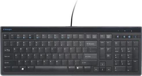 Actual product image Kensington Keyboard K72357EN Wired SlimType QWERTZ (DE, Cable)
