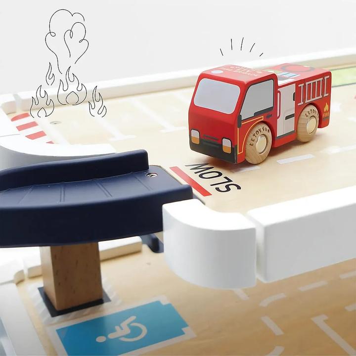 Actual product image Le Toy Van Fire and rescue station