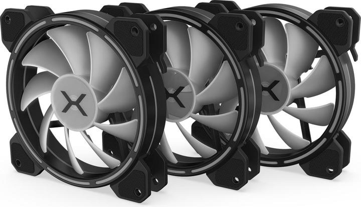 Actual product image Krux Lunar 120 ARGB KIT 3x 120mm (120 mm, 3 x)