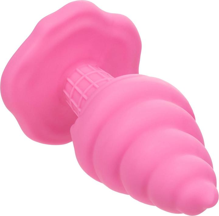 Actual product image CalExotics Naughty Bits® Yum Bum™ Ice Cream Cone Butt Plug
