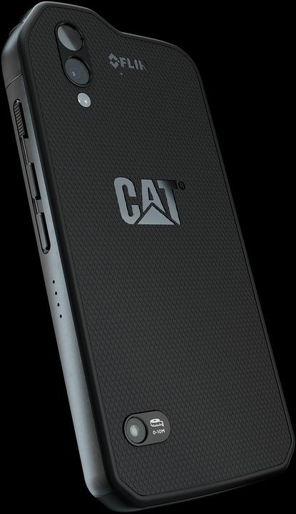 Produktbild Cat S61 (64 GB, Schwarz / Silber, 5.20", Hybrid Dual SIM, 4G)