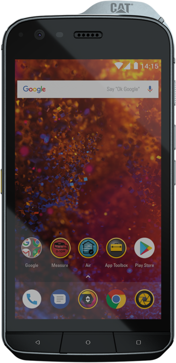 Produktbild Cat S61 (64 GB, Schwarz / Silber, 5.20", Hybrid Dual SIM, 16 Mpx, 4G)