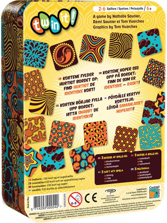 Produktbild Enigma Twin It -korttipeli (Deutsch)