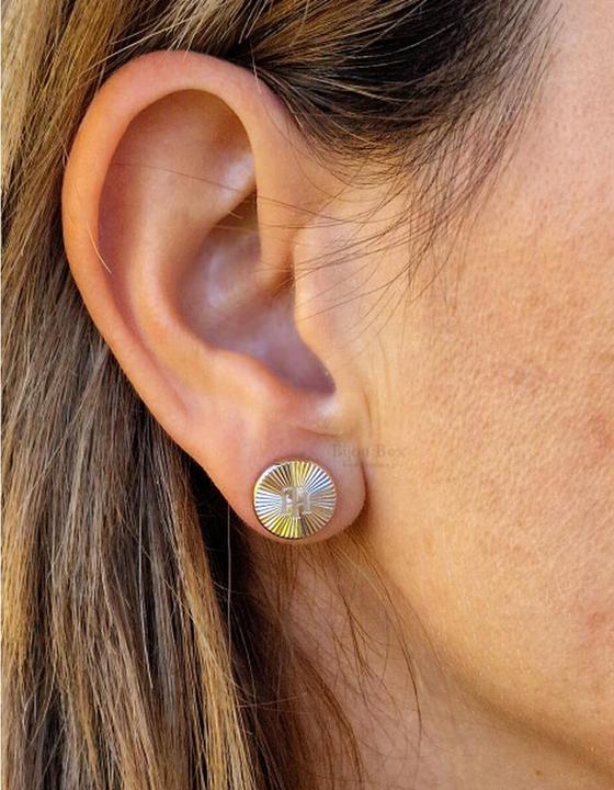 Produktbild Tommy Hilfiger MinimalistickÃ© bronzovÃ© nÃ¡uÅ¡nice pecky 2780650 (Edelstahl)