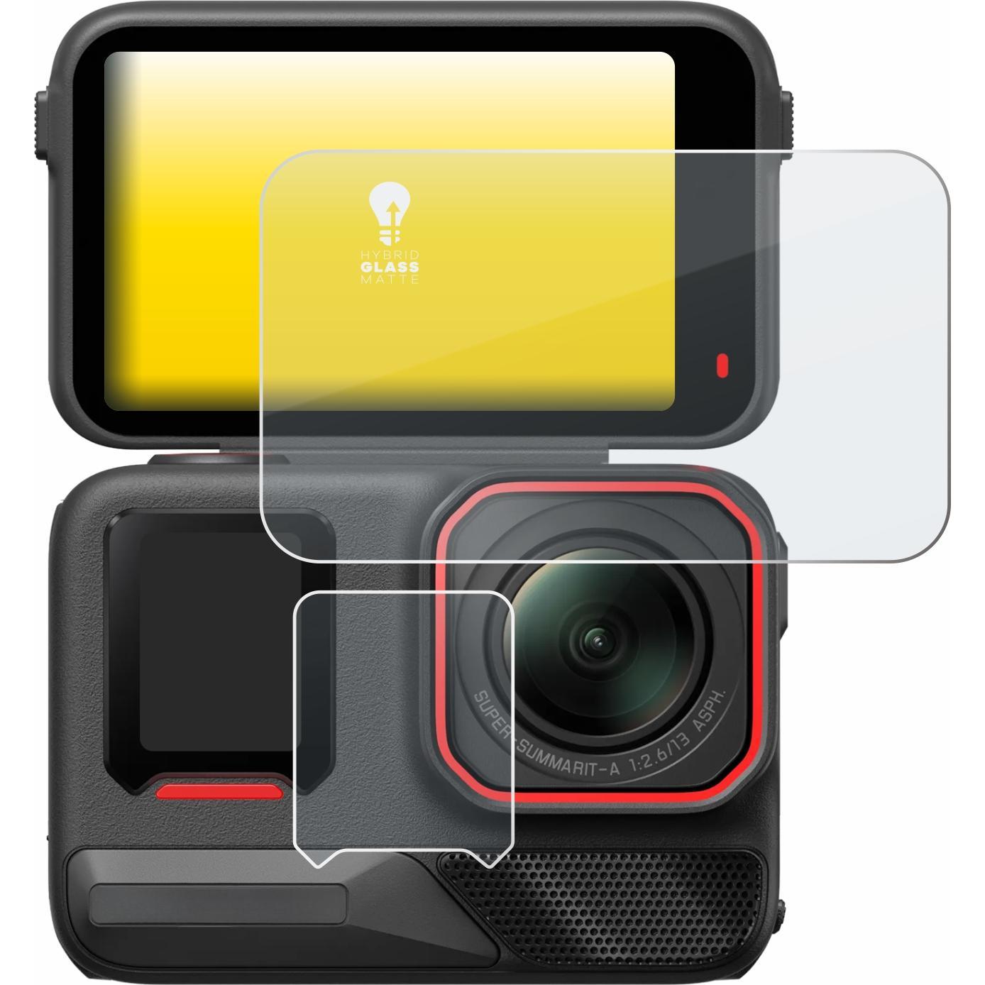 Thumbnail - upscreen Schutzglas Schutzfolie Glas Folie Displayschutz matt, Action Cam Zubehör