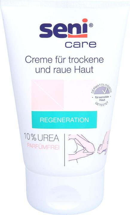 Energie-Label Seni Care Creme für trockene Haut 10% Urea parfümfrei Creme (Körpermilch, 100 ml)