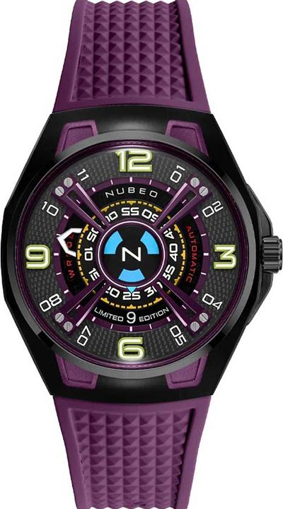 Schwarz, Violett