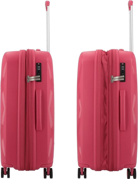 Actual product image Gabol Infinity 4 Rollen Trolley 66 cm mit Dehnfalte (71 l)