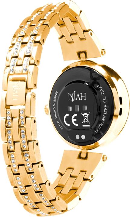 Produktbild Techmade Smartwatch Lyra Medium Mesh Gold (36 mm)