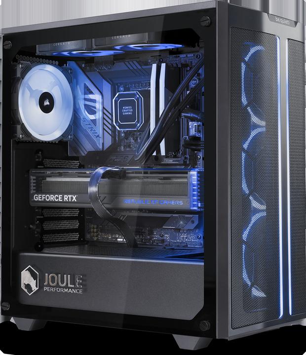 Actual product image Joule Performance High End Gaming PC RTX5070TI R7X3D 32GB 3TB L1134856 (AMD Ryzen 7 9800X3D, 32 GB, 3000 GB, GeForce RTX 5070 Ti)