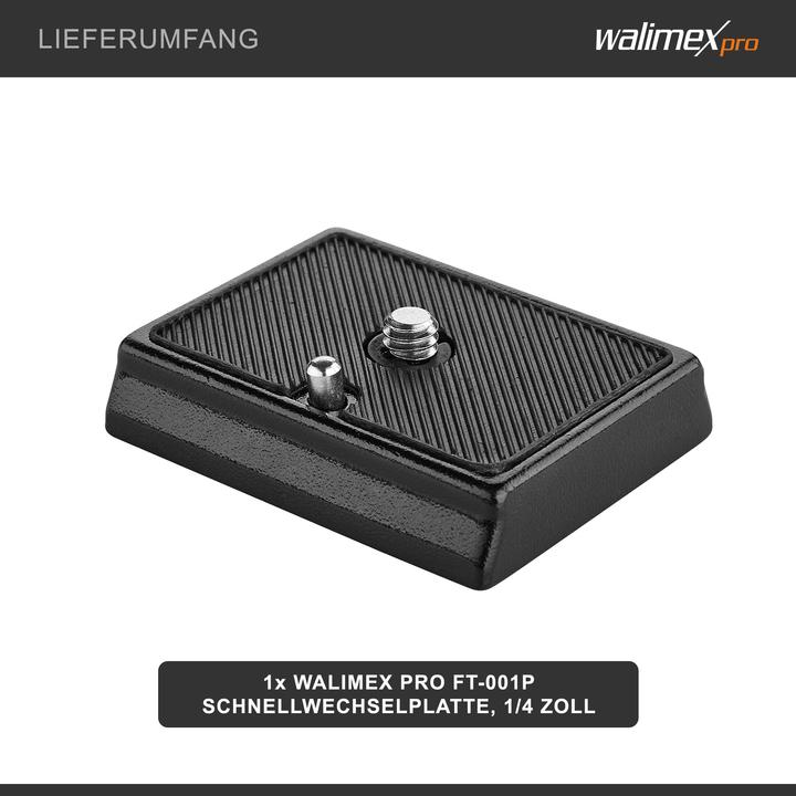 Actual product image Walimex Universal quick change plate (Tripod quick-release plate)