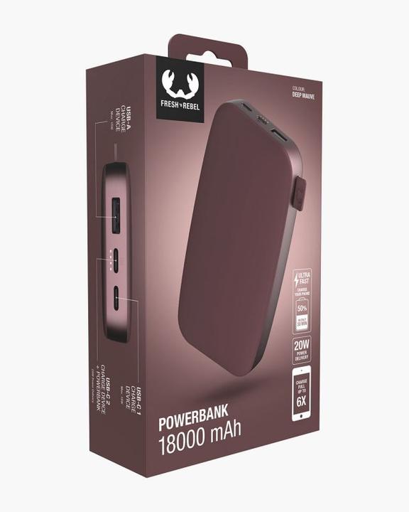 Image du produit Fresh'N Rebel Powerbank (18000 mAh, 20 W, 66.60 Wh)