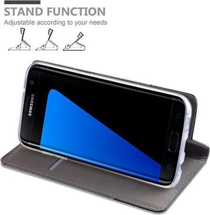 Image du produit Cadorabo Couverture look jeans Book (Samsung Galaxy S7 Edge)
