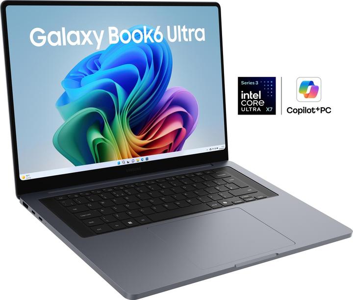 Actual product image Samsung Galaxy Book6 Ultra 16" WQXGA+ Touch Core Ultra X7 358H 32GB/1TB SSD Arc B390 Win11 (16", 1000 GB, 32 GB, DE)