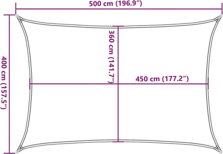 Actual product image VidaXL Alethea (400 x 500 cm)