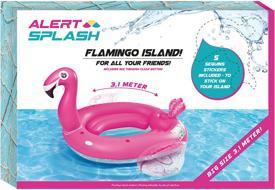 Produktbild Splash Badeinsel Flamingo Medium 310 x 270 x 175 Cm