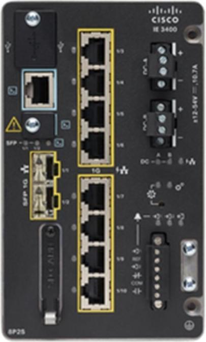 Produktbild Cisco CAT IE3400 WITH 8GE POE/POE+ (10 Ports)