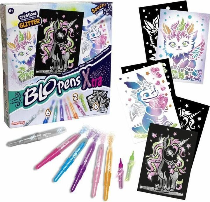 Actual product image Blopens Sprühstifteset X-TRA Glitzertiere