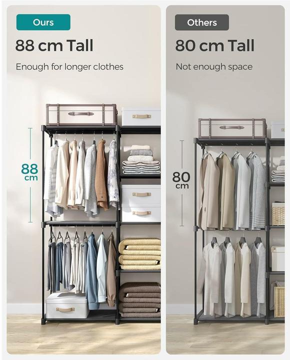 Image du produit Songmics Corinne (182 x 43 x 182 cm)