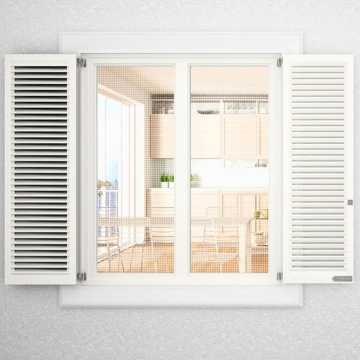 Image du produit Intirilife Moustiquaire en gris largeur 100cm (100 x 100 cm)