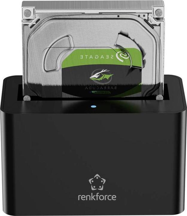 Image du produit Renkforce RF-DOCKING-02 USB-C® (USB 3.1 Gen 1) SATA III, SATA I, SATA II Festpl