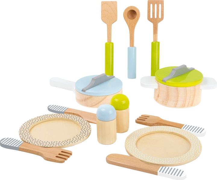 small foot Dishes and pot set