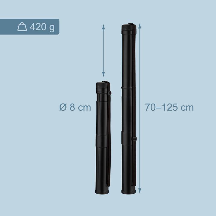 Actual product image Relaxdays GmbH Posterrolle ausziehbar schwarz